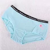 Kapibarasan 水豚君田原系列棉質衛生褲(藍)。Ｍ