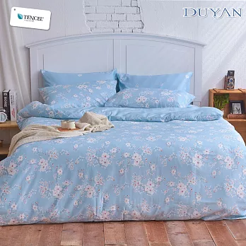 《DUYAN 竹漾》天絲雙人床包三件組-踏雪尋梅