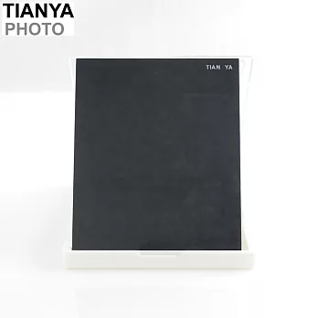 Tianya天涯80全黑色ND8減光鏡黑色濾鏡黑色減光鏡(減3格,相容法國Cokin高堅P系列P系統P型)方型ND減光鏡方形ND濾鏡片T80N8A