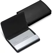 《PHILIPPI》Gianni 磁性橫名片盒(黑) | 證件夾 卡夾
