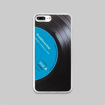 立體唱片紋路防摔手機殼(經典藍)iPhone-iXs Max
