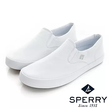 SPERRY 中性百搭直套式舒適休閒鞋-(中性款)-白US7.5白色