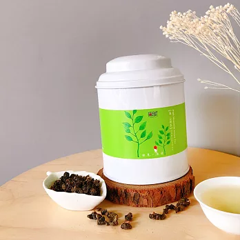 ◆阿里山金萱綠茶◆初見一抹綠—100g 故事款圓鐵罐裝二入裝