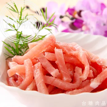 台糖特選高級豬肉絲6件組(後腿肉絲3盒+前腿肉絲3盒)