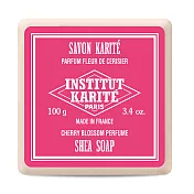 【即期品】Institut Karite Paris 巴黎乳油木櫻花花園香氛手工皂 100g