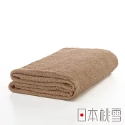 【日本桃雪】精梳棉飯店浴巾(多色任選- 茶棕) | 鈴木太太公司貨
