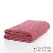 【日本桃雪】精梳棉飯店浴巾(多色任選- 莓紅) | 鈴木太太公司貨