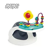 【Mamas & Papas】二合一育成椅v2-潛艇藍(附玩樂盤)
