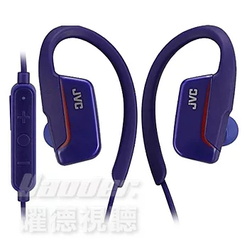 JVC HA-EC600BT 藍芽無線 耳掛式耳機 防汗防濺水IPX5- 藍色