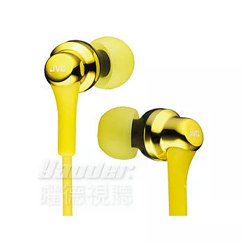 JVC HA-FX26 繽紛多彩 時尚繽紛10色 耳道式耳機- 萊姆黃