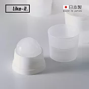 【日本like-it】威士忌冰球製冰盒-6cm白