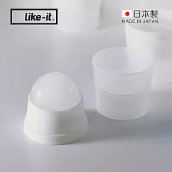 【日本like─it】威士忌冰球製冰盒─6cm 白