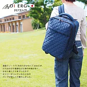 【MOIERG】Backpacker夢想旅行家3WAY隨身背包-6色可選菱格紋深藍