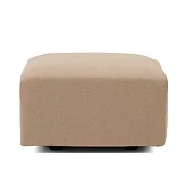 [MUJI無印良品]組合沙發/沙發凳用套/小/棉平織/米色