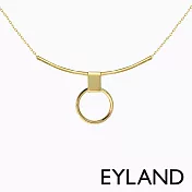【Eyland】英國倫敦 Erin Choker Necklace 時尚簡約鏤空百搭鍍金墜飾項鍊