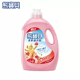 <箱購>熊寶貝柔軟護衣精(3.2Lx4瓶)-玫瑰甜心