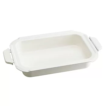 【日本BRUNO】料理深鍋(電烤盤配件) 白色 BOE021-NABE