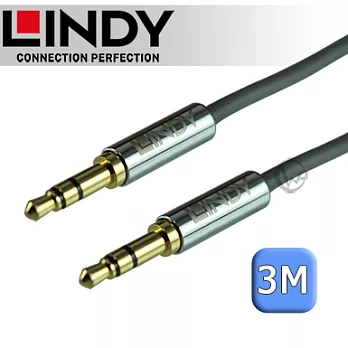 LINDY 林帝 CROMO 3.5mm 公對公 立體音源線 3m (35323)