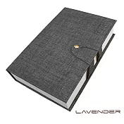 Lavender-經藏書眼鏡收納盒-灰