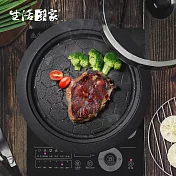 【生活采家】解凍烘煎蒸煮導熱多功能鮮味盤#30001