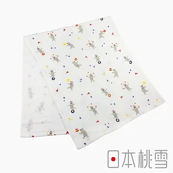 日本桃雪【可愛紗布毛巾】小小馬戲團超值兩件組共三款-熊熊