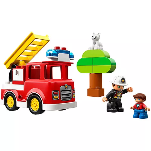 博客來 樂高lego Duplo 幼兒系列 Lt 消防車