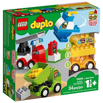 樂高LEGO Duplo 幼兒系列 - LT10886 我的第一套創意汽車組合
