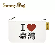 Sunny Bag - I LOVE 台灣 - 化妝包