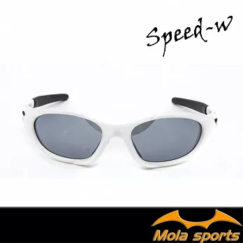 MOLA SPORTS摩拉兒童運動太陽眼鏡 青少年可戴(8-12)白色 自行車 跑步 棒球 都適用