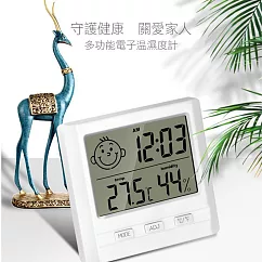 【COMET】溫控表情立/掛式電子溫濕度計(TM─05)