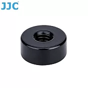 JJC機械快門鈕座 快門鈕轉接座SRB-M(直徑8mm)轉接器適輕單類單微單眼單反相機快門鍵-黑色BLACK 黑色