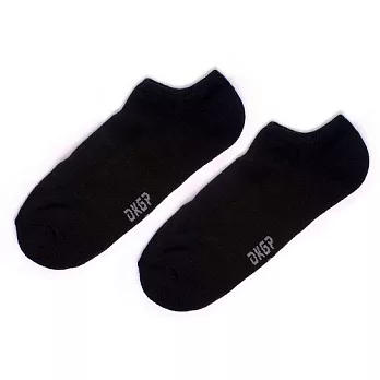 除臭排汗黑色毛巾底短踝襪(2雙入)M黑