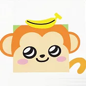 LOVIN超萌韓版數字油畫 可愛香蕉猴 1幅