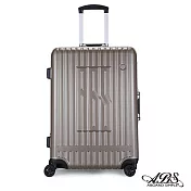 ABS愛貝斯 M1R+系列 29吋深鋁框PC輕量TSA鋁框箱防刮耐摔飛機輪 99-054A香檳金