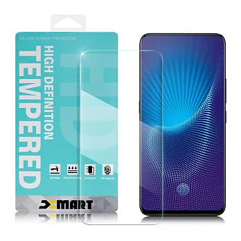 Xmart for vivo NEX A面 薄型 9H 玻璃保護貼-非滿版 透明