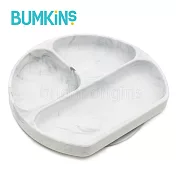 美國 Bumkins 矽膠餐盤(大理石紋) 大理石紋