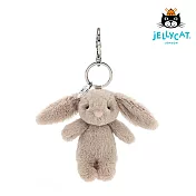 英國 JELLYCAT 鑰匙圈/吊飾 Bashful Beige Bunny 拿鐵灰兔