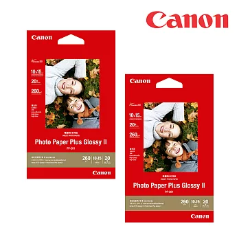 CANON PP-201 4X6 超光亮相片紙(2入共40張)