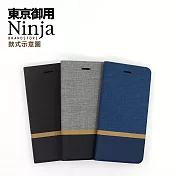 【東京御用Ninja】SAMSUNG Galaxy S10e (5.8吋)復古懷舊牛仔布紋保護皮套(時尚灰)