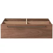 [MUJI無印良品]胡桃木組合床台用/床下盒/高25cm