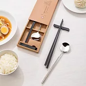 【JIA品家】書法中式餐具 筷匙筷架禮盒組