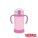【THERMOS 膳魔師】不鏽鋼兒童學習杯0.35L(FHV-350-P)粉紅色
