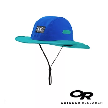 【美國Outdoor Research】復古款防水透氣防曬可折疊遮陽帽-靛藍XL