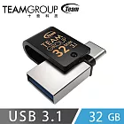 Team十銓 USB3.1 Type-C 32G OTG 隨身碟(M181)黑