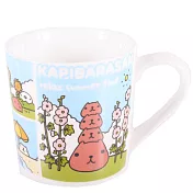 Kapibarasan 水豚君1-12month系列小型馬克杯。6月份