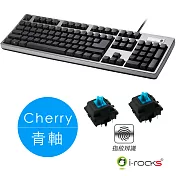 irocks K68MNF 無背光 指紋辨識 機械式鍵盤-Cherry青軸