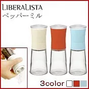 日本品牌【RISU】LIBERALISTA玻璃胡椒研磨小瓶 藍