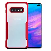 XUNDD for 三星 Samsung Galaxy S10e 生活簡約雙料手機殼紅