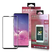 Xmart for 三星 Samsung Galaxy S10E 滿版2.5D鋼化玻璃貼-黑