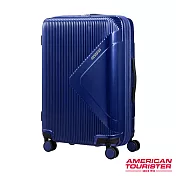 AT美國旅行者 29吋Modern Dream都會光澤防刮耐磨硬殼TSA行李箱(海軍藍)